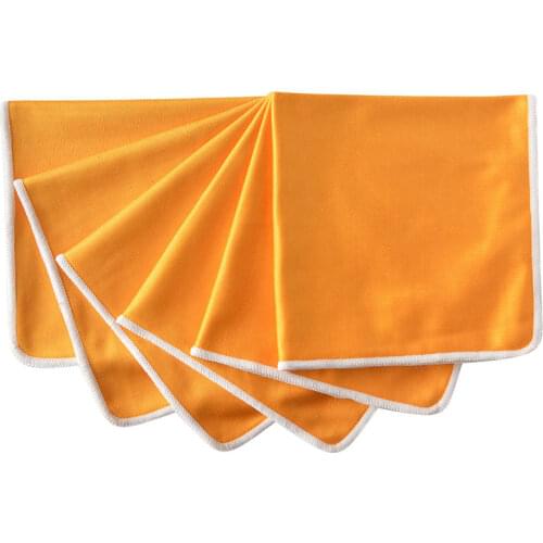 Sinland 300gsm Microfiber Glass Window Cleaning Cloths Micro Fiber Eyeglass Windshield Rag Towels Lint Free 50PC/LOT 12"x12"
