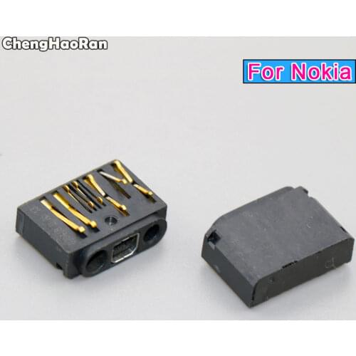 ChengHaoRan USB Charge Socket Charging Jack Connector Dock Port Plug For Nokia 1600 1110 2610 1110i 2630 6030 1112 1116