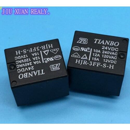 [In stock] Brand new original Relay HJR-3FF-S-H 24VDC One group is normally open with 4 pins 10A 240VAC
