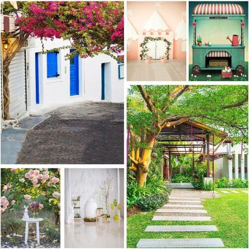 Spring Flowers Photography Background for Photo Studio Easter Egg Photo Backgrounds Vinyl Backdrop Baby Shower Photophone