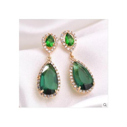 YAN MEI High Quality European Style Fashion Gold Color Vintage Charm Earrings Long Earrings For Women3125