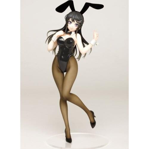 Japanese Anime TAITO Action Figure Young Bunny Girl Sakurajima Mai Senior Girl Doll Toy