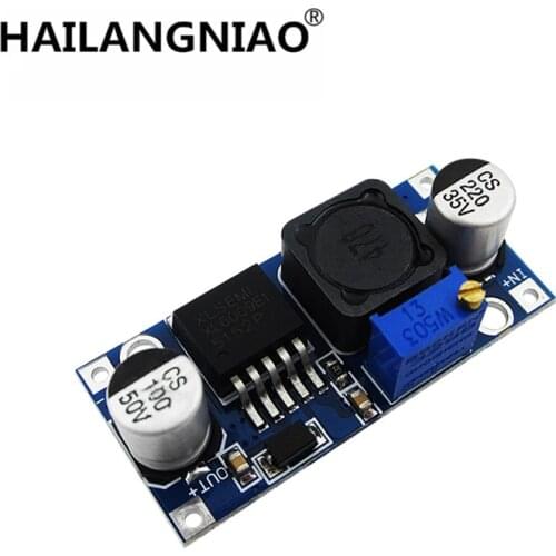 10pcs HAILANGNIAO XL6009 DC-DC Booster module Power supply module output is adjustable Super LM2577 The largest 4A current