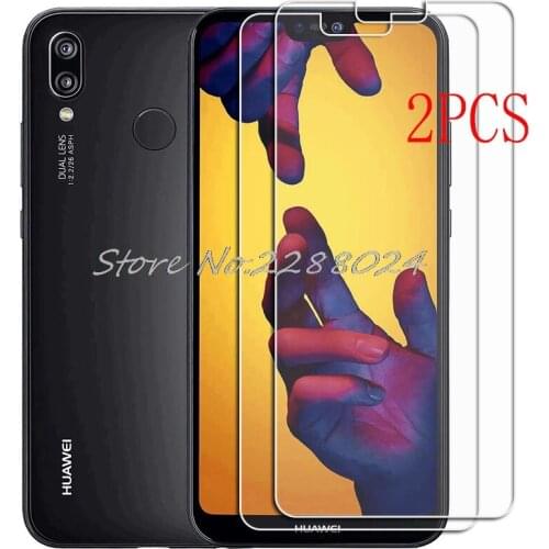 2PCS FOR Huawei P20 lite P20lite High HD Tempered Glass Protective On ANE-LX1 ANE-LX2 ANE-LX3 ANE-LX2J Screen Protector Film
