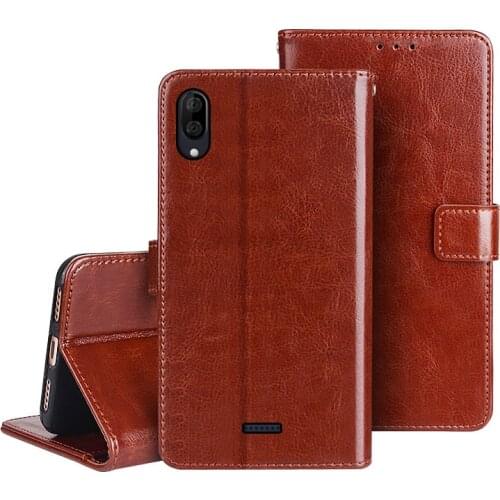 2 Style Flip Cover For Wiko Y80 Case 5.99 inch Leather Silicone With Wallet Magnet Vintage Case For Wiko Y80 Y 80 WikoY80 Funda