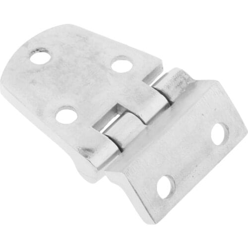54 X 37mm Chrome Plated Zinc Short Side Hinges For Marine Boats