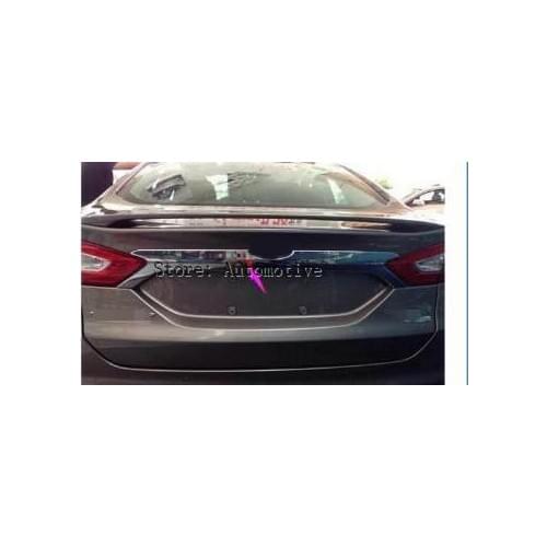 ABS Plastic Chromed! rear door upper logo around cover trim 1pcs for ford fusion/Mondeo 2013 2014 2015