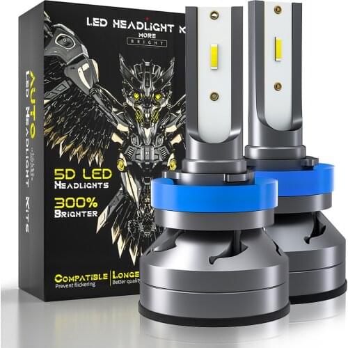 DXZ Car Headlight H4 LED H7 H1 H11 H8 H3 9005 HB3 9006 HB4 H9 Bulb Canbus CSP CHIP 6000K 12000LM 12V Auto HeadLamp Fog Lamps