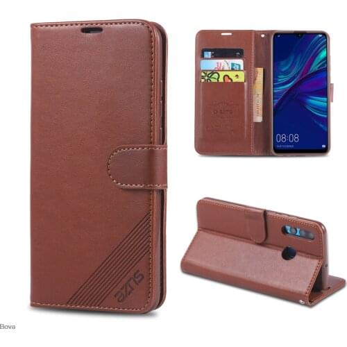 AZNS Flip Case for Huawei 10i Honor Pu Leather Case Card Holder Retro Wallet Holster Business Case for Huawei Honor 10i