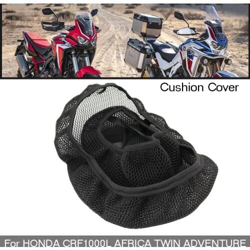 For HONDA CRF1000L AFRICA TWIN ADV motorcycle seat Protecting Cushion Seat Cover Nylon Fabric Saddle Seat Cover
