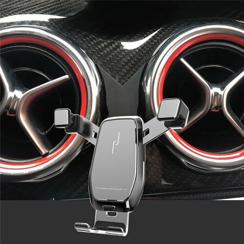 Car Air Vent Mount Phone Holder for Benz CLA A-Class B-Class Car Spare Part Quick Release Navigation Mount Stand