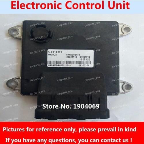 Engine Computer Board B6001012 28321115 28370374 A-3610030 SMW252435 MT22 ECU B6001335 A13-3610130 28147280 For Fengxing Lingzhi