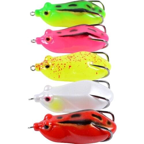 1 PCS Double Propellers Frog Wobbler Soft Bait Jigging Fishing Lures 65mm13g Artificial Crankbait Minnow Topwater Fishing Tackle