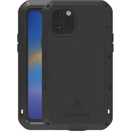 LOVEMEI Dirt-resistant Anti-knock Metal Aluminum Cases Cover with Gorilla Glass for iPhone 11 Pro Max 6.5" Heavy Duty Protection