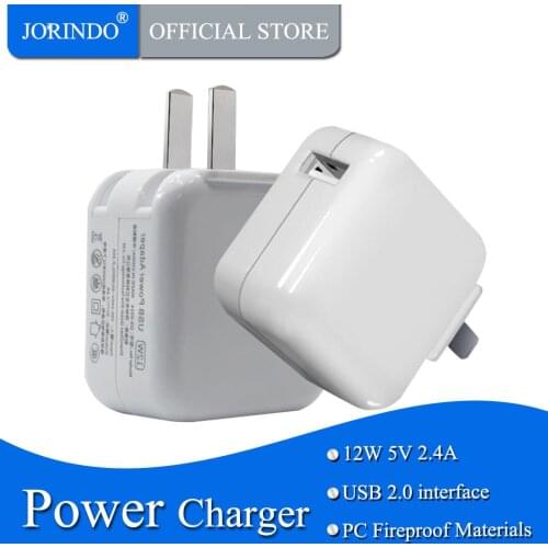 JORINDO USB single port mobile phone charger,1-15p to USB 5V/2.4A Portable Charge converter,Folding