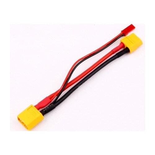 XT60 Male to XT60 Female & JST Female Conversion Cable