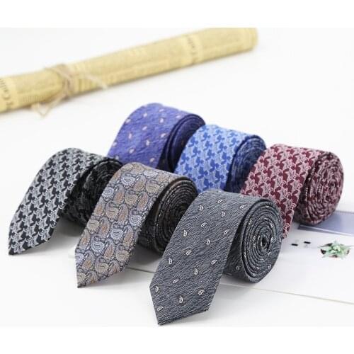 New Mens Tie Classic Cashew Printed Neck Ties Business Wedding Skinny Formal Dress Necktie Male Bridegroom Cravat Accessories