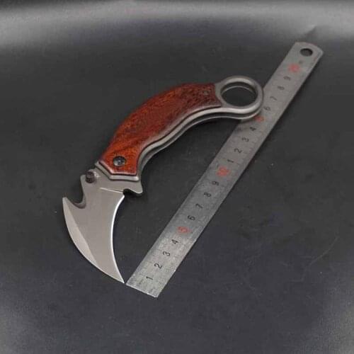 Karambit Knives cs go Outdoor Claw knife Tactical Hunting Survival Folding Pocket Knife Camping EDC Self-defense Tools