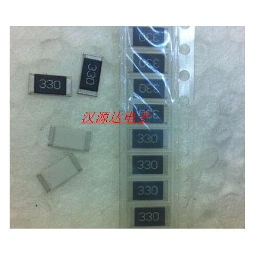 Original new 100% SMD resistance 2512 330 33R 33OHM 5% 100PPM 1W RC2512JK-33RL (Inductor)