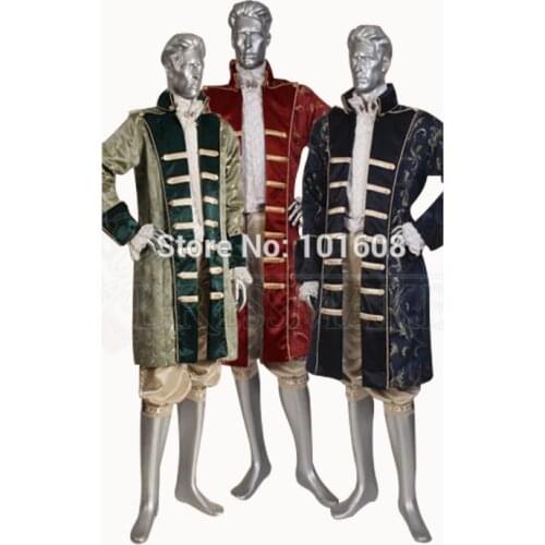 Customized!Jackets+skirt Mens 2pcs Black Velves Retro Coats Singer DJ concert MAN Victorian stage Performance MALE Suits N-028