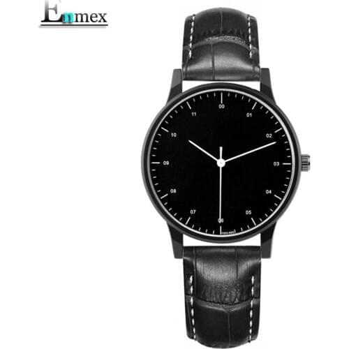 Gift Enmex brief lady wristwatch Deployment buckle creative designs Trend of Europe and women America fashion quartz watches