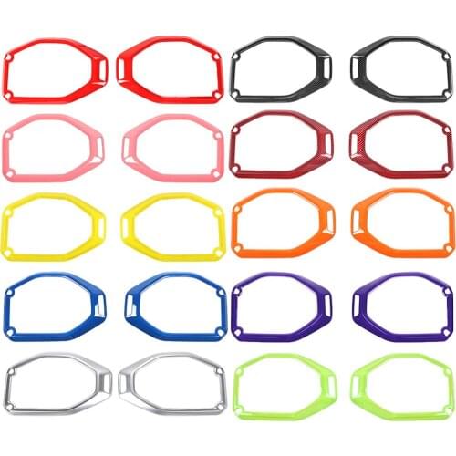 Fit for Jeep Wrangler JL Gladiator JT 2018+ ABS Top Roof Speaker Cover Decoration Ring Trim Interior Car Accessories