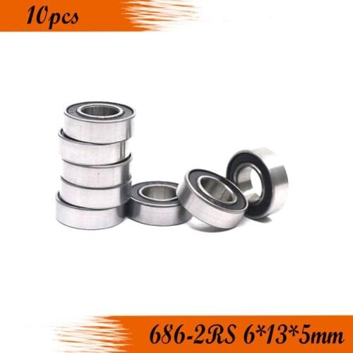 Skate board bearing 686RS 686-2RS 686 6x13x5mm 2018 new coming shoe bearing ABEC3