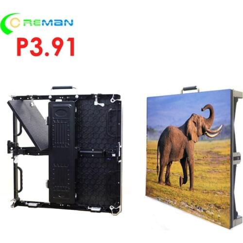 Lowest price front service front maintain front access led video panel p3.91 , indoor DVI HDMI Novastar led display screen