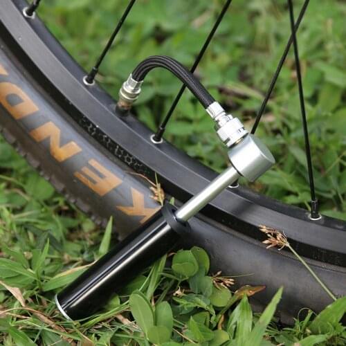 Mini Cycling Air Pump Mountain Bike Basketball Tyre Tire Pump Aluminum Alloy MTB Accessories Portable Bike Pump