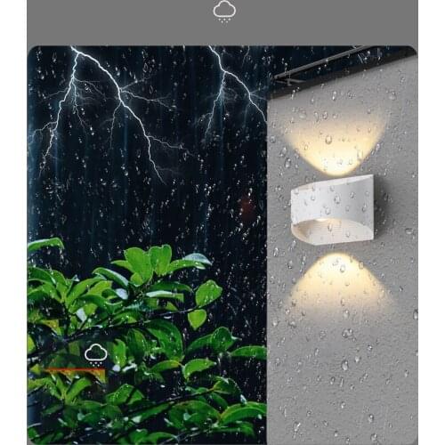Waterproof outdoor led wall lamp bedroom outside balconniere exterieur corridor balcony garden lamps porch outdoor verlichting