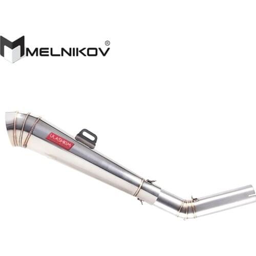 Motorcycle Exhaust Middle Slip On For Suzuki GSXR600 Gsxr700 Gsxr750 K7 GSX R700 R750 R600 GSXR 600 750 K6 2006 2007 Exhaust