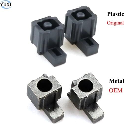 YuXi 1 pair Original Plastic & OEM Metal Lock Buckle for Nintend Switch NS NX Joy Con Repair Parts JoyCon Left Right Controller