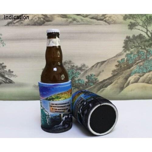 150pcs /lot multicolour Custom Stubby Holder For 330ml Cooler Bags Cans Beer Can Cover Birthday Party Celebrations