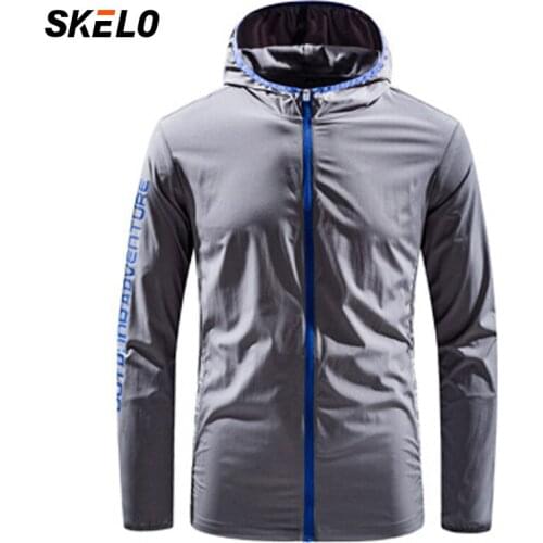 2021 Outdoor Running Rain Jacket camping Man Windbreaker Quick Dry Fishing Anti-UV Clothing Climbing Ultra-thin Skin Coat