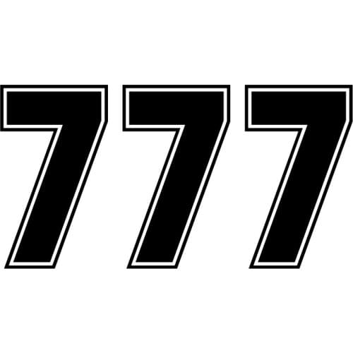 777 car stickers. Cover scratches. Off road. Diesel. Motorcycle auto parts. Personalized. Refrigerator. Interesting decals