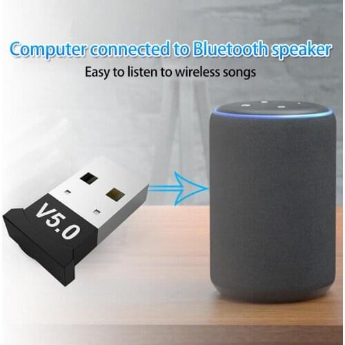 Wireless USB Bluetooth 5.0 Adapter For Pc Computer Receptor Laptop Earphone Audio Music Stereo Adapter Dongle Receiver