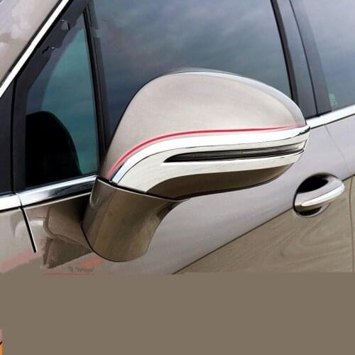 ABS 2pcs Decorated Rearview Mirror Protective Styling Mouldings For Envision 2019 2020 ACA258