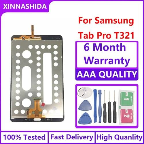 Display with Touch Screen Digitizer Sensors Full Assembly Panel Replacement For Samsung Galaxy Tab Pro SM- T320 T321 T325