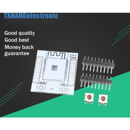 DIY ESP-32S Adapter Board Pinboard Convertor ESP32S Wireless WIFI Module diy electronics