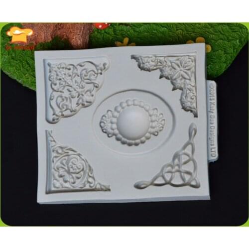 LXYY Mould Lace silicone mold silicone cake mold embossed fondant mold mold sugar Arts