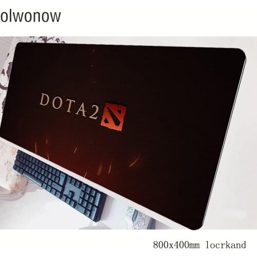 Dota mouse pad locked edge pad to mouse notbook computer mousepad 800x400x2mm gaming padmouse gamer to laptop 80x40cm mouse mat
