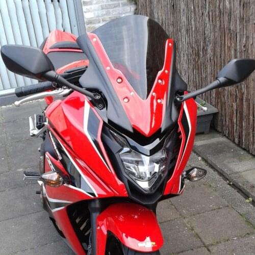 For Honda CBR650F 2014 2015 2016 2017 2018 CBR 650F Windshield WindScreen Visor Viser Wind Deflector ABS Motorcycle Accessories