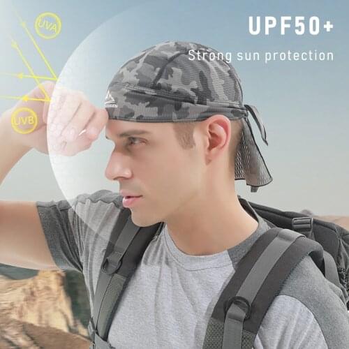 Summer Cycling Cap Qucik Dry Breathable Bandana Sports Running Uv Protection Pirate Bandana Bike Hat