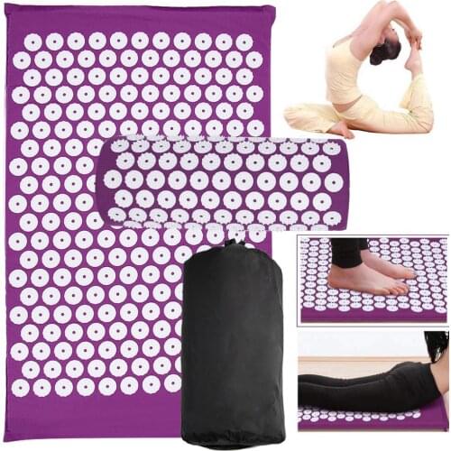 Shiatsu Massager Cushion Massage Yoga Pad Acupressure Acupuncture Relief Stress Back Pain Mat Pillow Relaxation Relieve Shakti