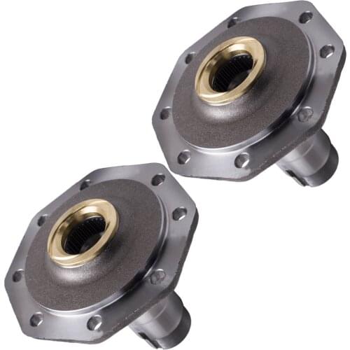 2Pcs Front Stub Axle Spindle For Toyota Landcruiser 79 80 FJ80 FZJ80 HDJ80 HZJ80