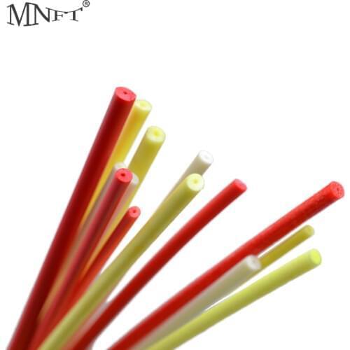 MNFT 10Pcs Fishing Float DIY Making High Density Cylinder Foam with Center Hole Carp Tackle Tube Float Sleeve 2.5-4.5mm