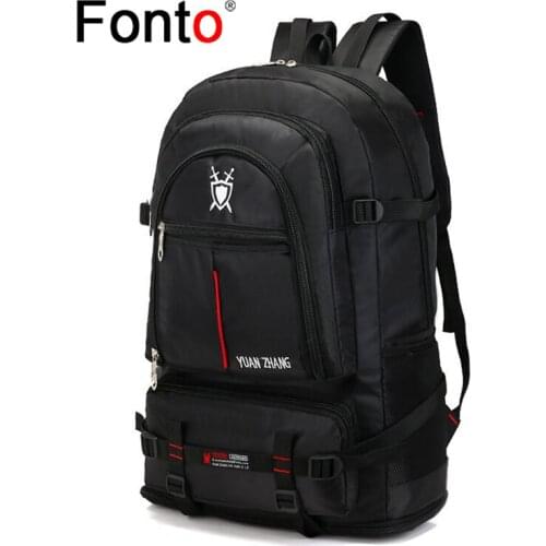 The New 70L Travel Backpack Outdoor Climbing Bag Large-capacity Mens and Womens Travel Backpack