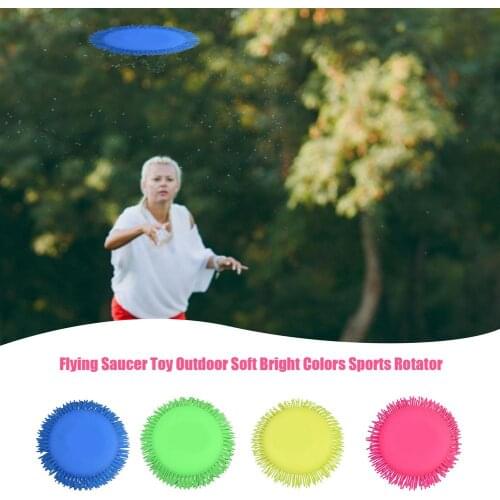 New Hot Mini Beach Flying Disk For Outdoor Sports Silicone Disc Decompression Toys Summer Funny Children Adult Pool Toys