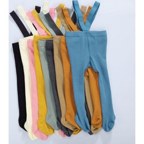 9 Colors Baby Solid Stockings New Infant Baby Cotton Basic Tight
