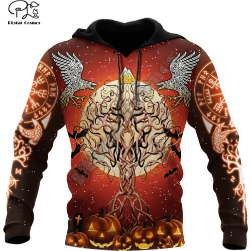 PLstar Cosmos Crazy Amazing Halloween 3D Printed Hoodies Sweatshirts Zip Hooded For Men And Women Casual Streetwear Style-H4